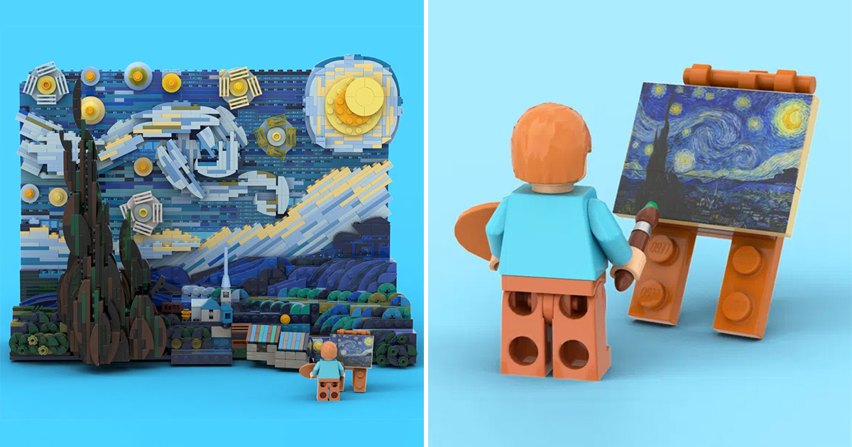 lego van gogh