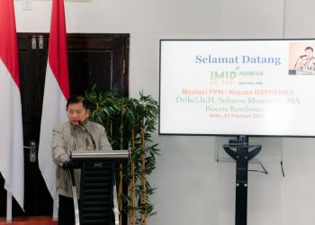 Kunker Menteri Suharso ke IMIP