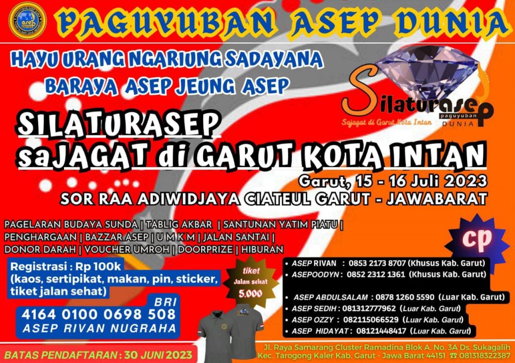 Poster acara Silaturasep